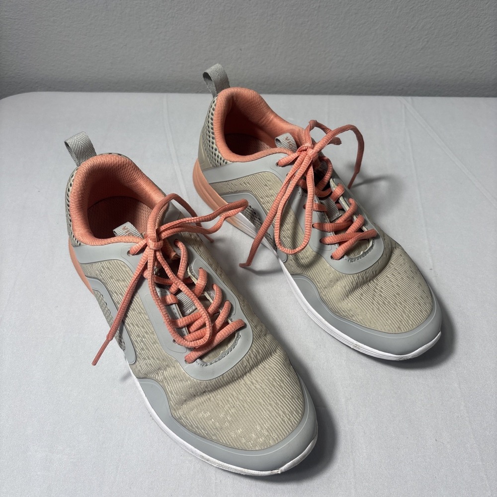 VIONIC Women Size 7M Agile JO JO Shoes Ombré Gray Pink Walking Comfort Sneakers